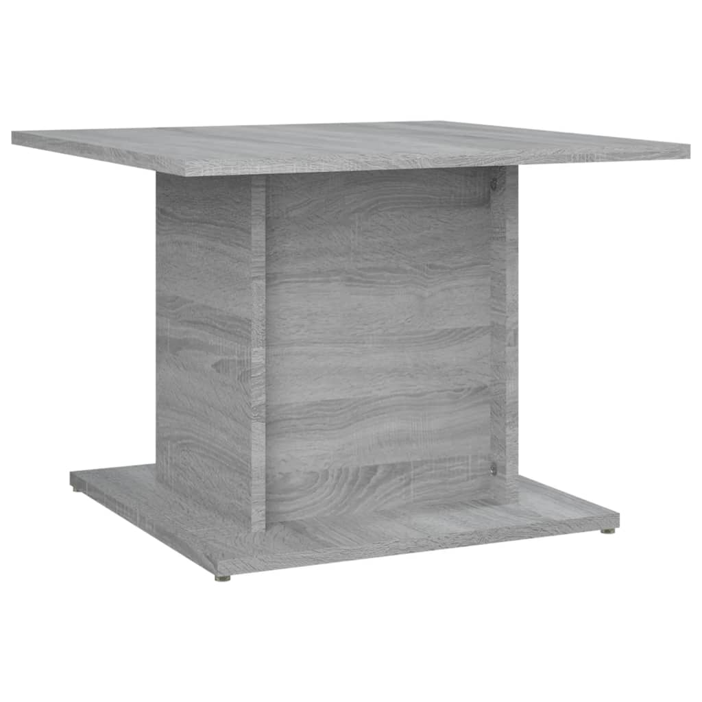 Τραπεζάκι Σαλονιού Γκρι Sonoma 55,5x55,5x40 εκ. Επεξεργ. Ξύλο - Pakobazaar