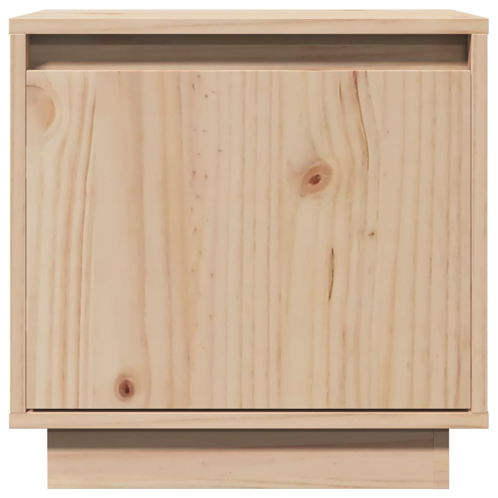 Κομοδίνο 40 x 30 x 40 εκ. από Μασίφ Ξύλο Πεύκου