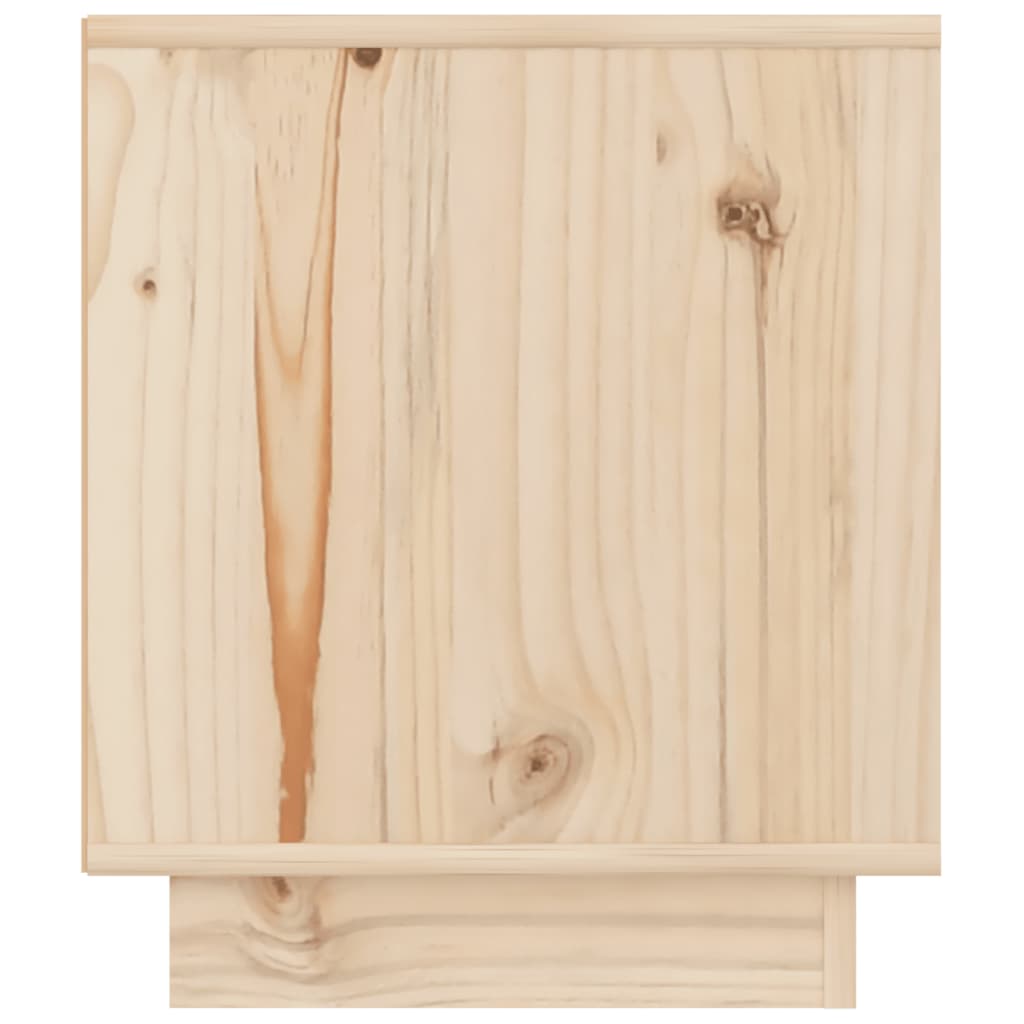 Κομοδίνο 40 x 34 x 40 εκ. από Μασίφ Ξύλο Πεύκου - Pakobazaar