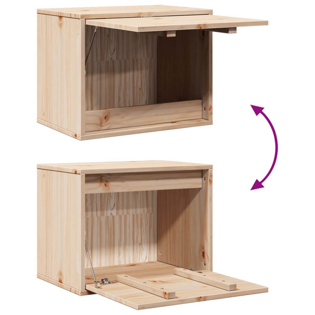 Βοηθητικό Ντουλάπι 45 x 30 x 35 εκ. από Μασίφ Ξύλο Πεύκου - Pakobazaar