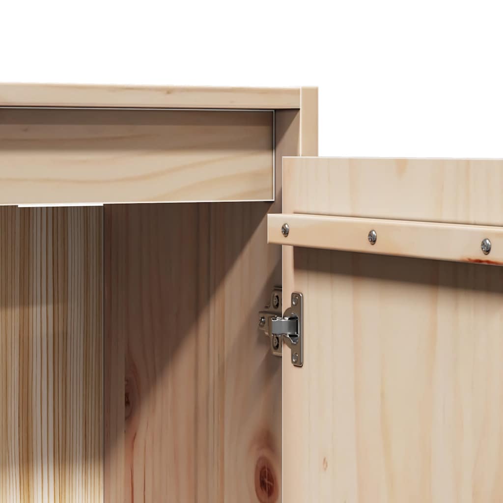 Ντουλάπι Τοίχου 30 x 30 x 100 εκ. από Μασίφ Ξύλο Πεύκου - Pakobazaar