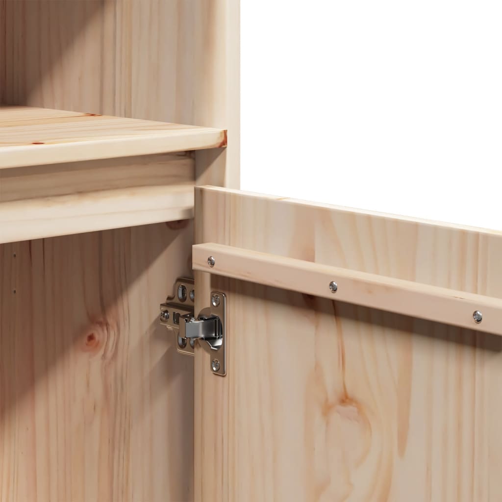 Ντουλάπι Ψηλό 37 x 34 x 110 εκ. από Μασίφ Ξύλο Πεύκου