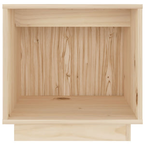 Κομοδίνα 2 τεμ. 40 x 30 x 40 εκ. από Μασίφ Ξύλο Πεύκου