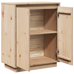 Ντουλάπι 60 x 34 x 75 εκ. από Μασίφ Ξύλο Πεύκου - Pakobazaar
