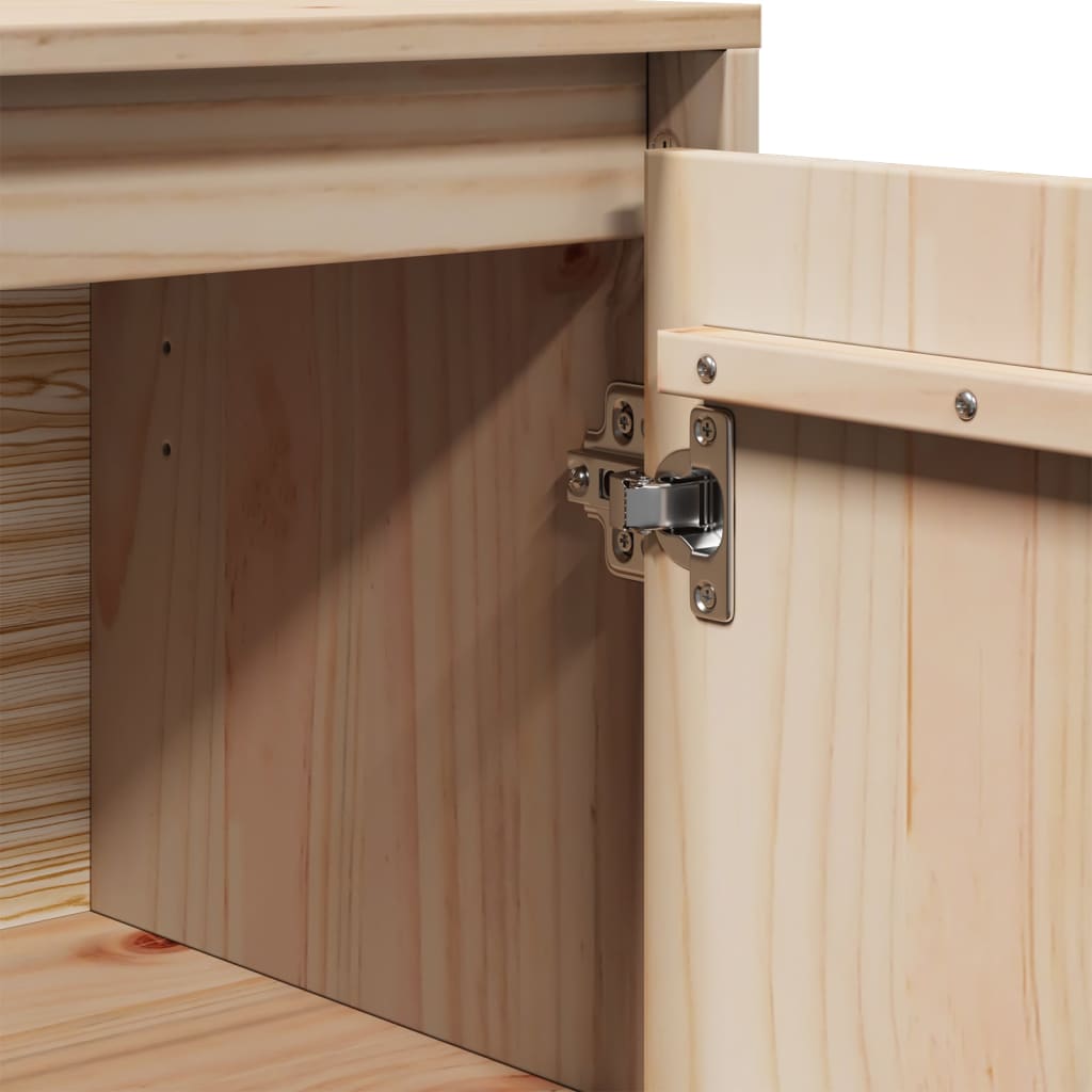 Ντουλάπι 60 x 34 x 75 εκ. από Μασίφ Ξύλο Πεύκου - Pakobazaar