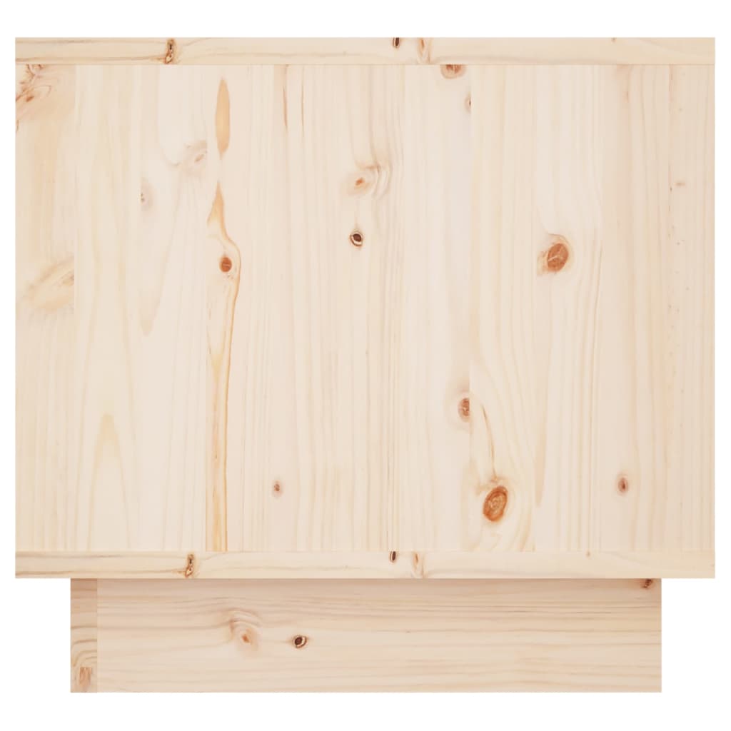 Κομοδίνα 2 τεμ. 35 x 34 x 32 εκ. από Μασίφ Ξύλο Πεύκου