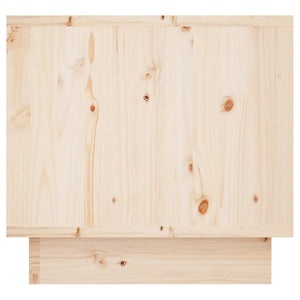 Κομοδίνα 2 τεμ. 35 x 34 x 32 εκ. από Μασίφ Ξύλο Πεύκου