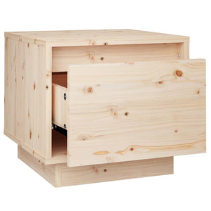 Κομοδίνα 2 τεμ. 35 x 34 x 32 εκ. από Μασίφ Ξύλο Πεύκου