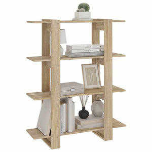 Βιβλιοθήκη/Διαχωριστικό Χώρου Sonoma Δρυς 100 x 30 x 123,5 εκ. - Pakobazaar