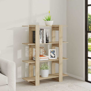 Βιβλιοθήκη/Διαχωριστικό Χώρου Sonoma Δρυς 100 x 30 x 123,5 εκ. - Pakobazaar