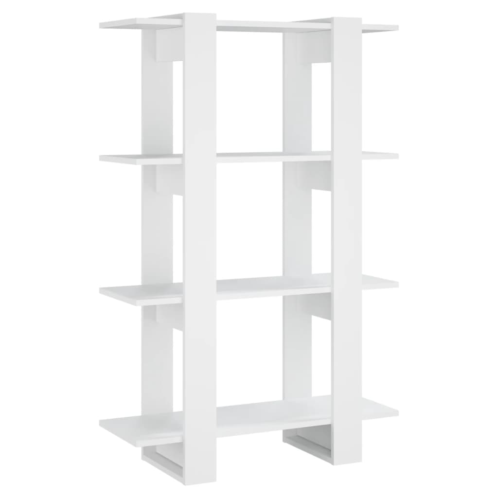 Βιβλιοθήκη/Διαχωριστικό Χώρου Λευκό 80 x 30 x 123,5 εκ.