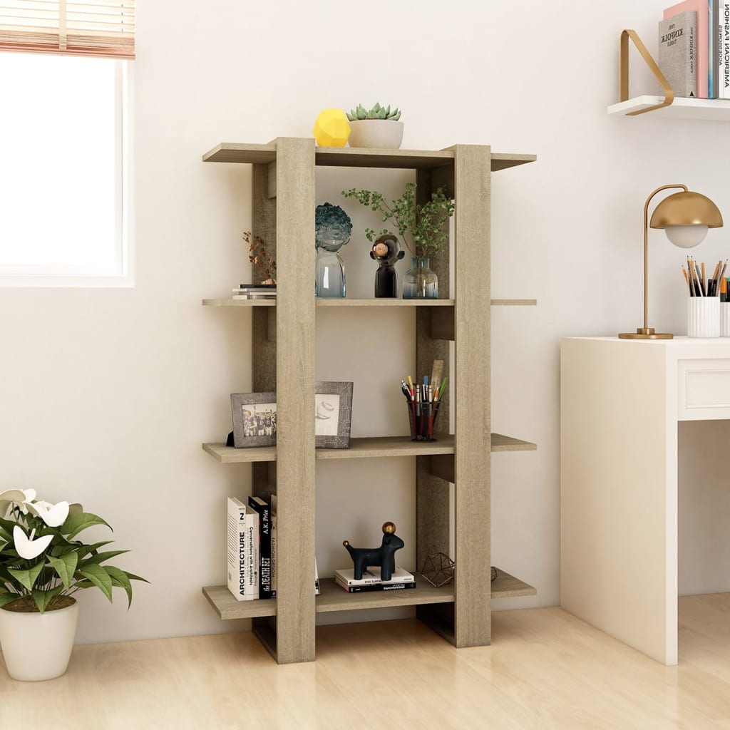 Βιβλιοθήκη/Διαχωριστικό Χώρου Sonoma Δρυς 80 x 30 x 123,5 εκ.