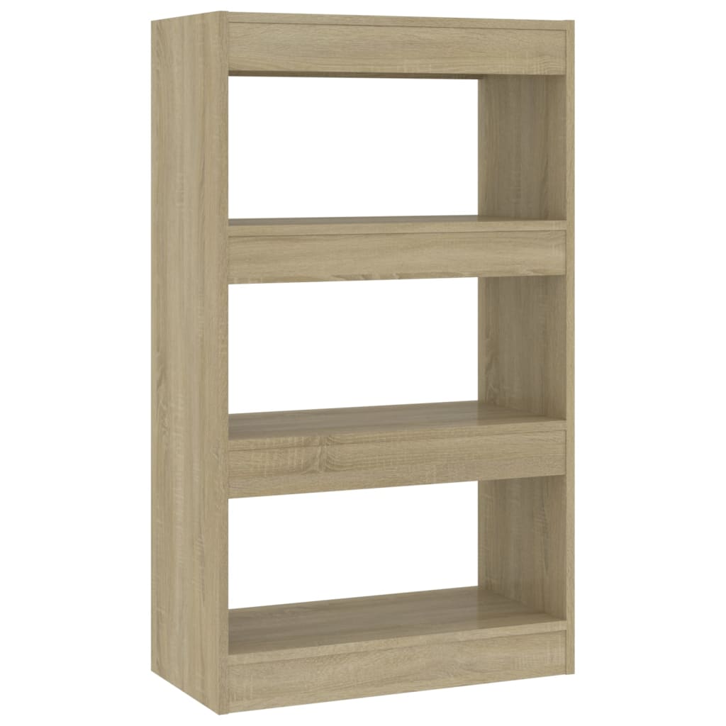 Βιβλιοθήκη/Διαχωρισ. Χώρου Sonoma Δρυς 60x24x186εκ. Επεξ. Ξύλο