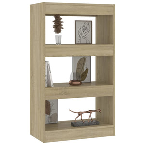 Βιβλιοθήκη/Διαχωρισ. Χώρου Sonoma Δρυς 60x24x186εκ. Επεξ. Ξύλο