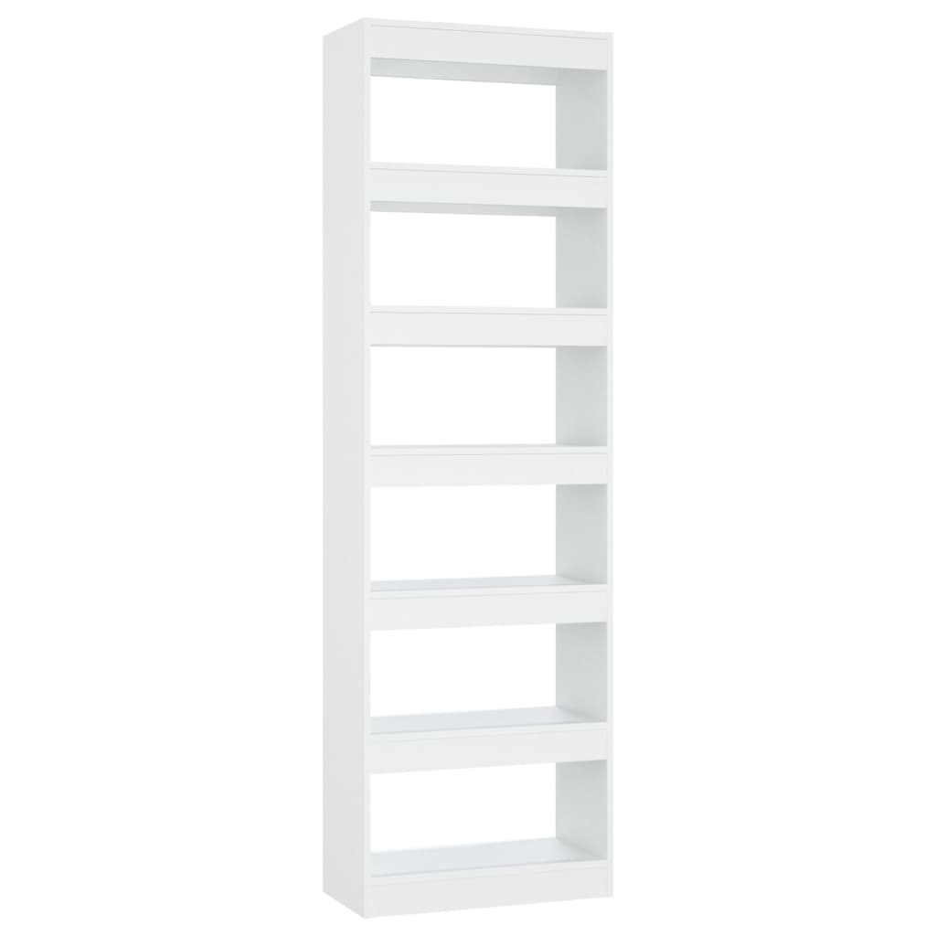 Βιβλιοθήκη/Διαχωριστικό Χώρου Λευκό 60 x 30 x 198 εκ.