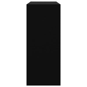 Βιβλιοθήκη/Διαχωριστικό Χώρου Μαύρο 80 x 30 x 72 εκ.
