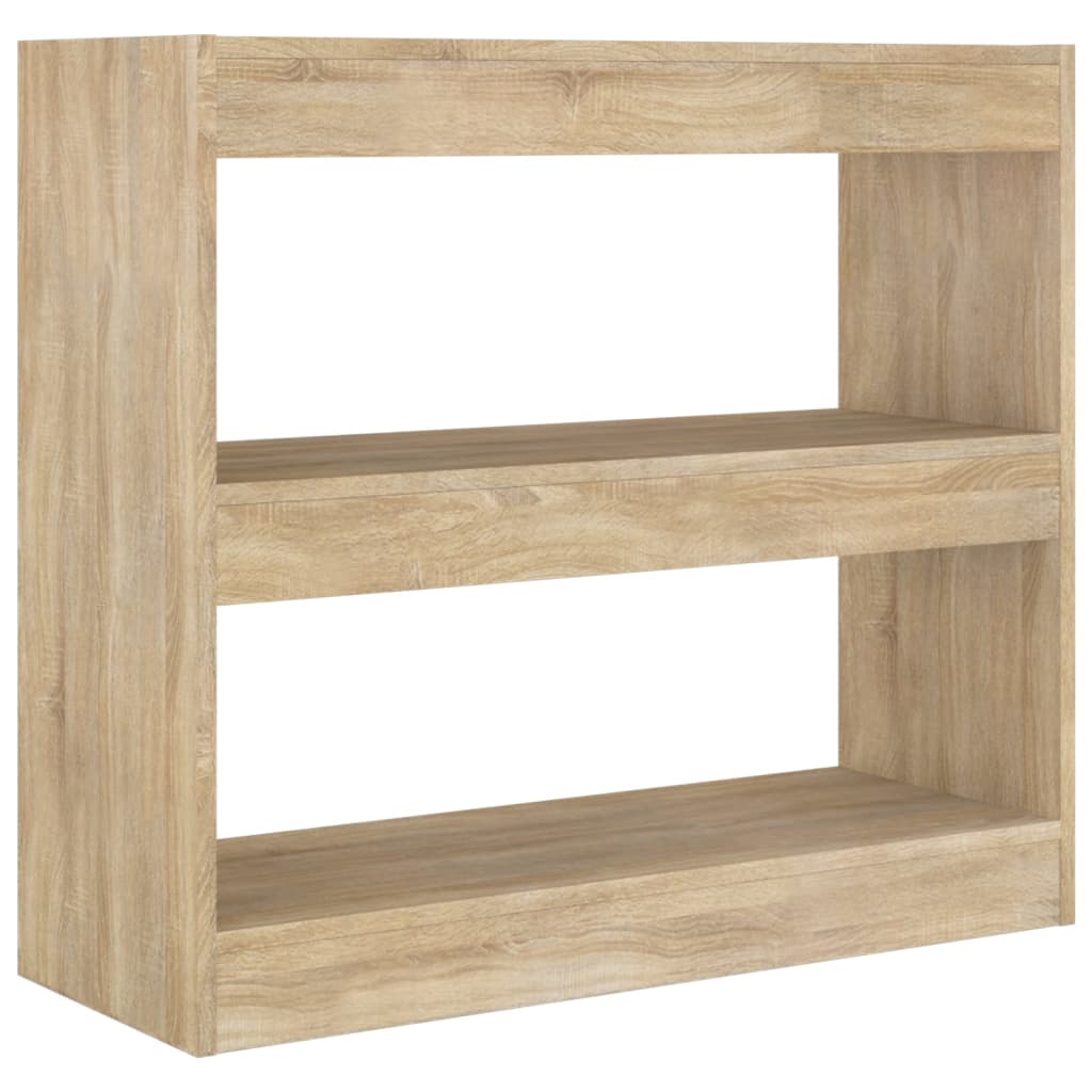 Βιβλιοθήκη/Διαχωριστικό Χώρου Sonoma Δρυς 80 x 30 x 72 εκ. - Pakobazaar