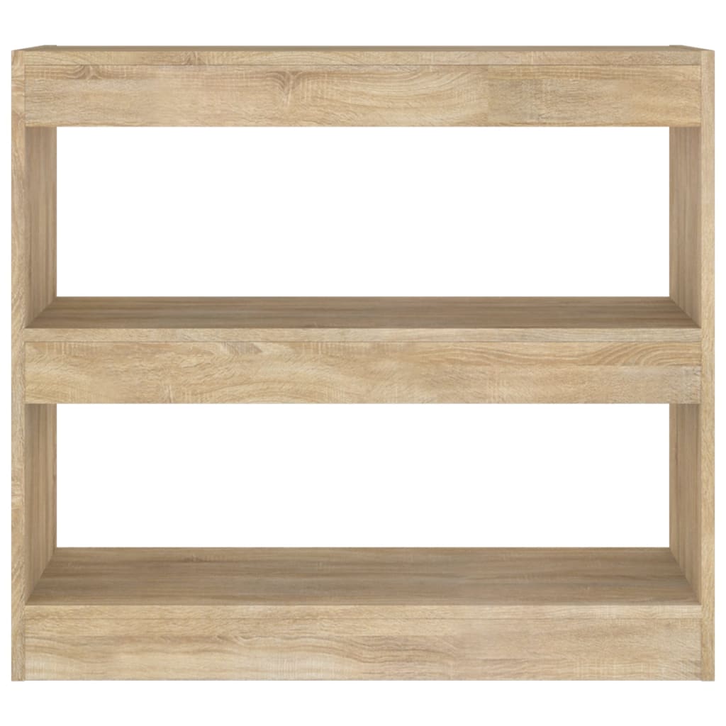 Βιβλιοθήκη/Διαχωριστικό Χώρου Sonoma Δρυς 80 x 30 x 72 εκ. - Pakobazaar
