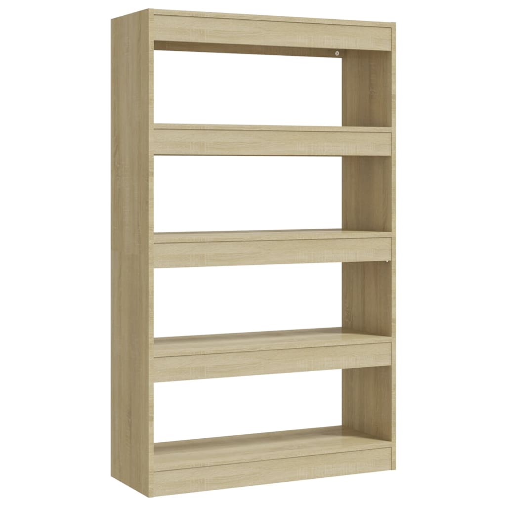 Βιβλιοθήκη/Διαχωρ. Χώρου Sonoma Δρυς 80x30x135 εκ. Επεξ. Ξύλο