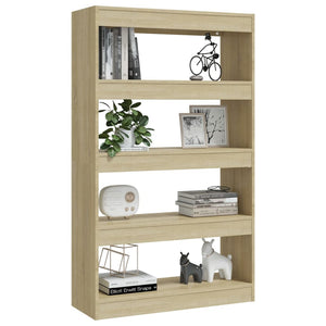 Βιβλιοθήκη/Διαχωρ. Χώρου Sonoma Δρυς 80x30x135 εκ. Επεξ. Ξύλο