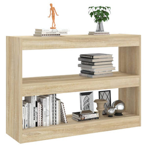 Βιβλιοθήκη/Διαχωριστικό Χώρου Sonoma Δρυς 100 x 30 x 72 εκ. - Pakobazaar