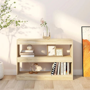 Βιβλιοθήκη/Διαχωριστικό Χώρου Sonoma Δρυς 100 x 30 x 72 εκ. - Pakobazaar