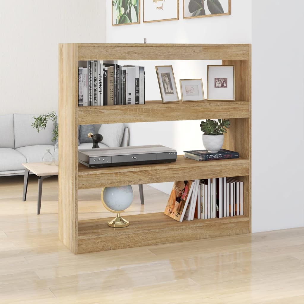 Βιβλιοθήκη/Διαχωριστικό Χώρου Sonoma Δρυς 100 x 30 x 103 εκ. - Pakobazaar