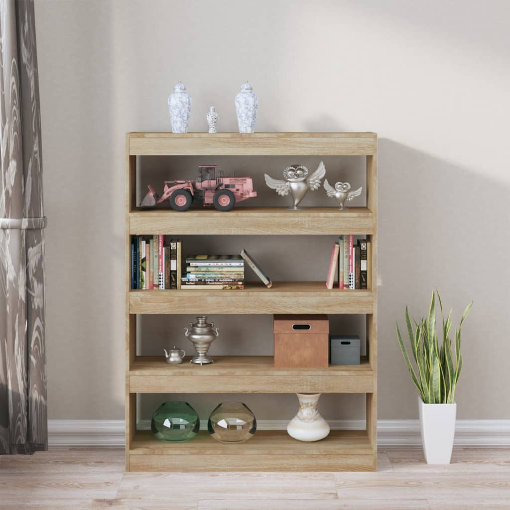 Βιβλιοθήκη/Διαχωριστικό Χώρου Sonoma Δρυς 100x30x135 εκ.