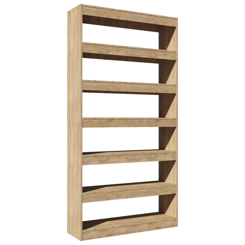 Βιβλιοθήκη/Διαχωρ. Χώρου Sonoma Δρυς 100x30x198εκ Επεξεργ. Ξύλο