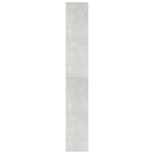 Βιβλιοθήκη/Διαχωρ. Χώρου Γκρι Σκυρ. 100x30x198 εκ Επεξεργ. Ξύλο