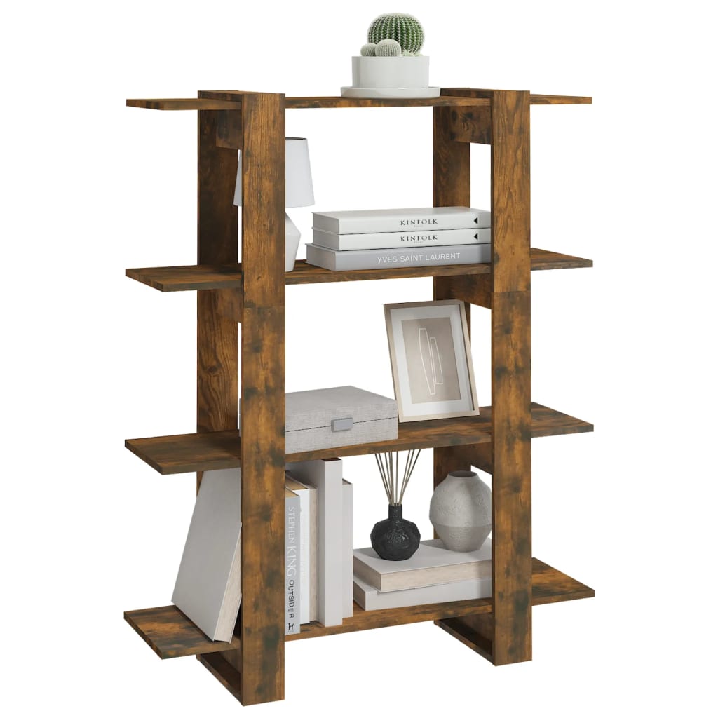 Βιβλιοθήκη/Διαχωριστικό Χώρου Καπνιστή Δρυς 100 x 30 x 123,5 εκ - Pakobazaar