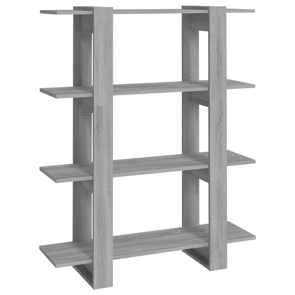 Βιβλιοθήκη/Διαχωριστικό Χώρου Γκρι Sonoma 100 x 30 x 123,5 εκ.