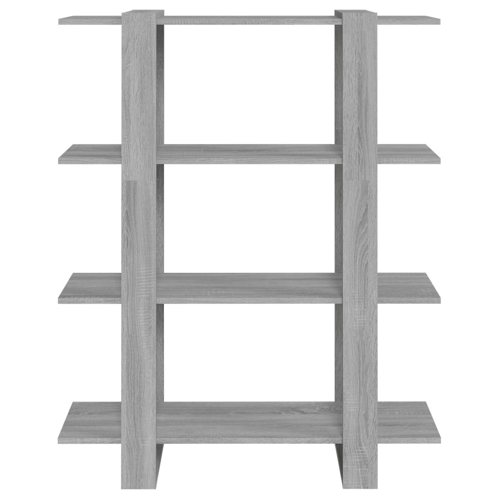 Βιβλιοθήκη/Διαχωριστικό Χώρου Γκρι Sonoma 100 x 30 x 123,5 εκ.