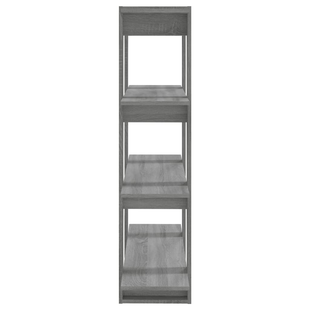 Βιβλιοθήκη/Διαχωριστικό Χώρου Γκρι Sonoma 100 x 30 x 123,5 εκ.