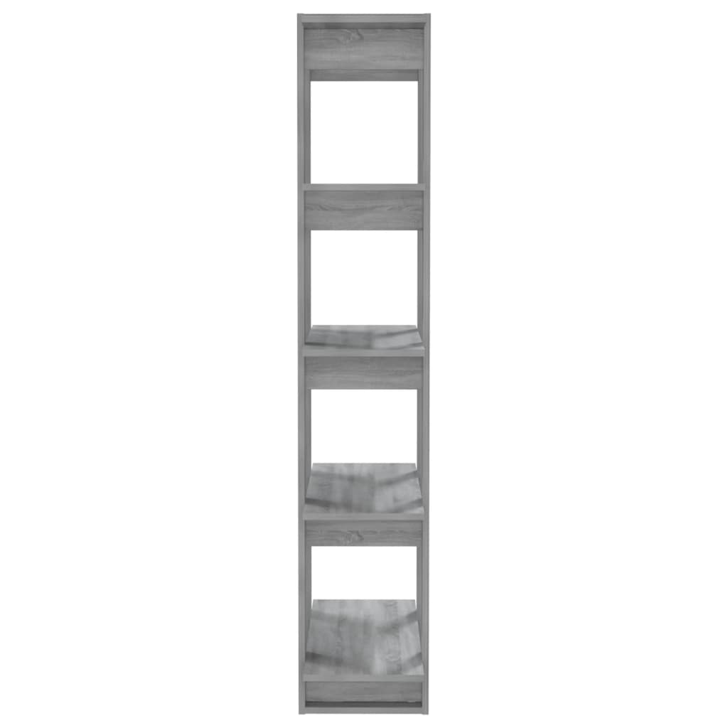 Βιβλιοθήκη/Διαχωρ. Χώρου Γκρι Sonoma 80x30x160 εκ. Επεξ. Ξύλο - Pakobazaar