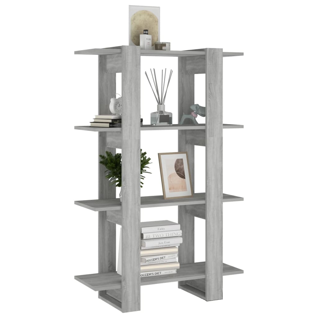 Βιβλιοθήκη/Διαχωριστικό Χώρου Γκρι Sonoma 80 x 30 x 123,5 εκ.