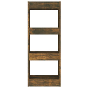 Βιβλιοθήκη/Διαχωρ. Χώρου Καπνιστή Δρυς 40x30x103 εκ Μοριοσανίδα