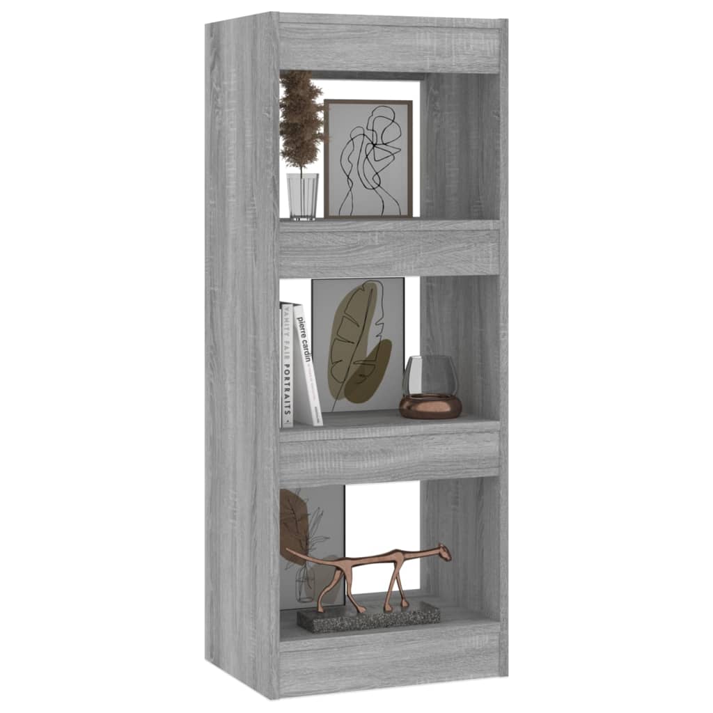 Βιβλιοθήκη/Διαχωρ. Χώρου Γκρι Sonoma 40x30x103 εκ. Μοριοσανίδα