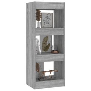 Βιβλιοθήκη/Διαχωρ. Χώρου Γκρι Sonoma 40x30x103 εκ. Μοριοσανίδα