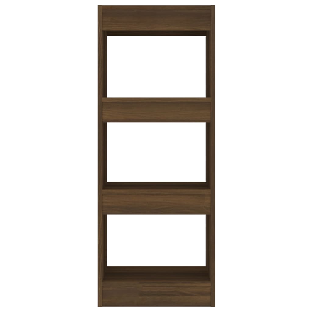 Βιβλιοθήκη/Διαχωρ. Χώρου Καφέ Δρυς 40x30x103 εκ. Επεξεργ. Ξύλο - Pakobazaar
