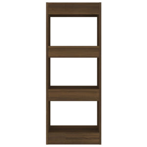 Βιβλιοθήκη/Διαχωρ. Χώρου Καφέ Δρυς 40x30x103 εκ. Επεξεργ. Ξύλο - Pakobazaar