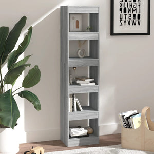 Βιβλιοθήκη/Διαχωριστικό Χώρου Γκρι Sonoma 40x30x166 εκ.