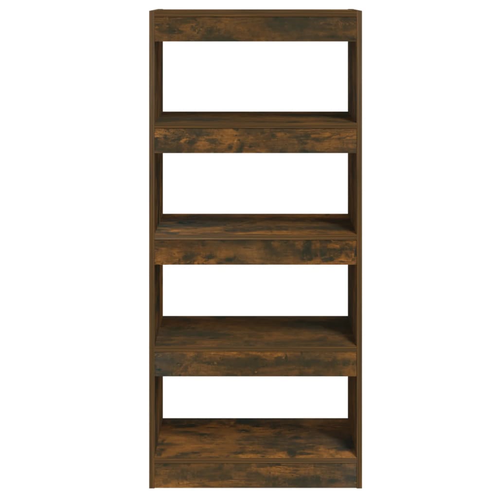 Βιβλιοθήκη/Διαχωρ. Χώρου Καπνιστή Δρυς 60x30x135 εκ. Επεξ. Ξύλο