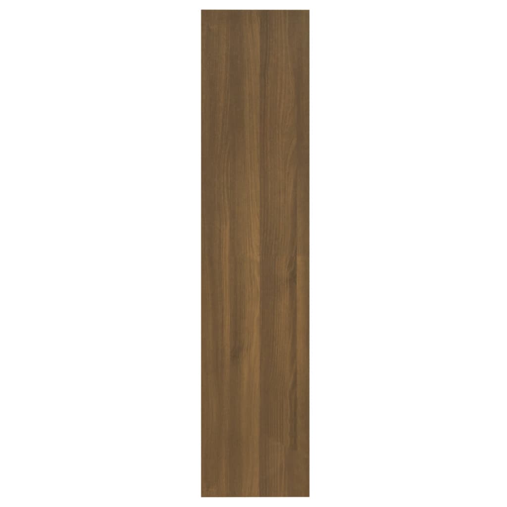 Βιβλιοθήκη/Διαχωρ. Χώρου Καφέ Δρυς 60x30x135 εκ. Επεξεργ. Ξύλο