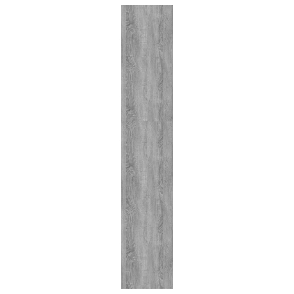 Βιβλιοθήκη/Διαχωρ. Χώρου Γκρι Sonoma 60x30x166 εκ Επεξεργ. Ξύλο