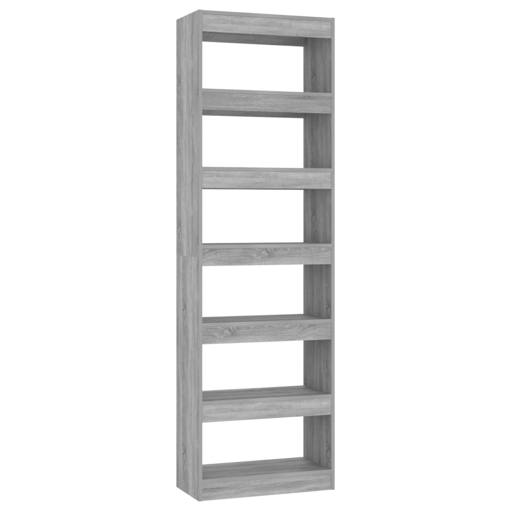 Βιβλιοθήκη/Διαχωριστικό Χώρου Γκρι Sonoma 60x30x198 εκ.