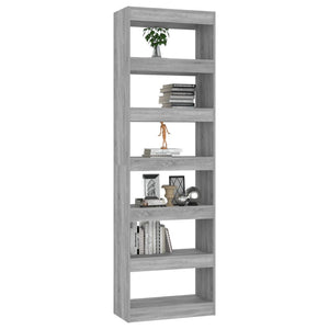 Βιβλιοθήκη/Διαχωριστικό Χώρου Γκρι Sonoma 60x30x198 εκ.