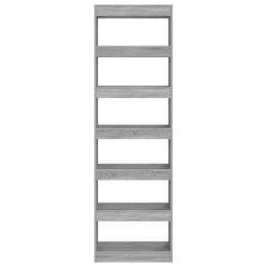 Βιβλιοθήκη/Διαχωριστικό Χώρου Γκρι Sonoma 60x30x198 εκ.