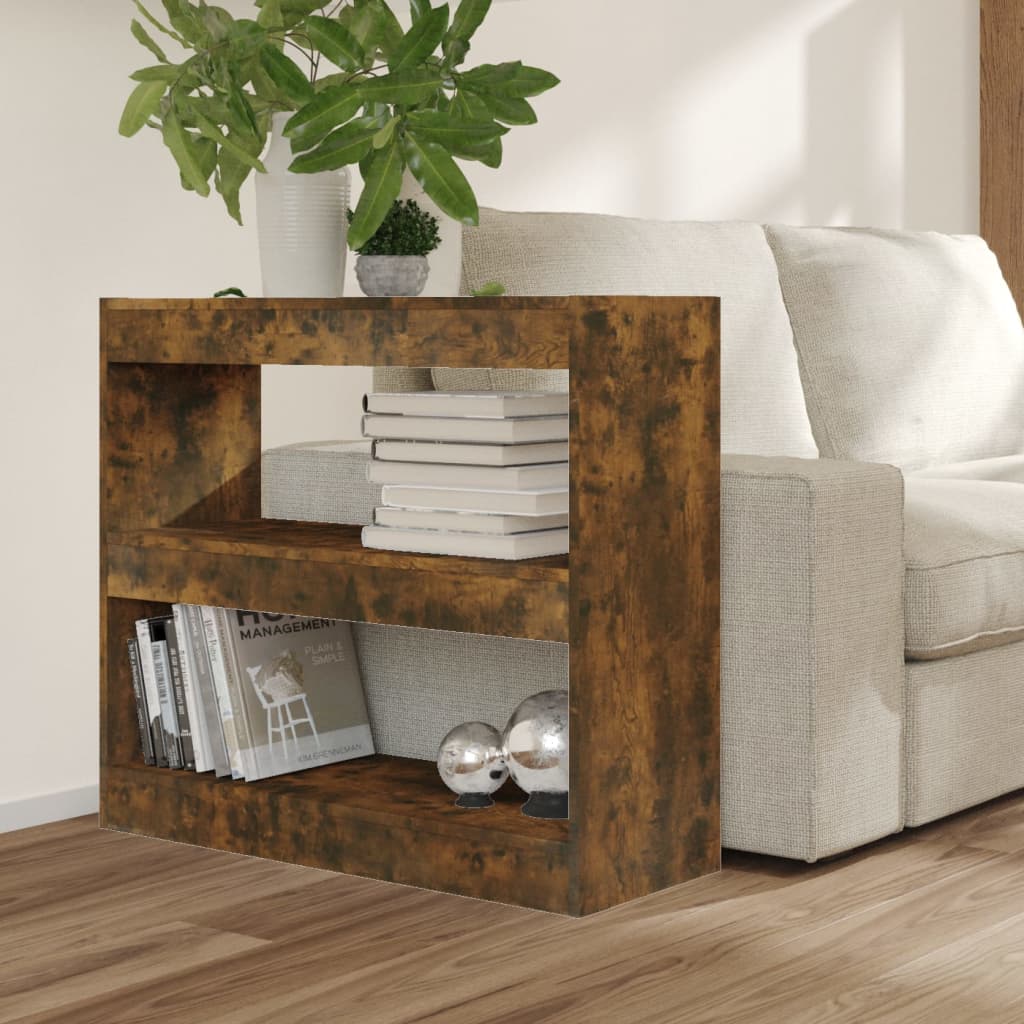 Βιβλιοθήκη/Διαχωριστικό Χώρου Καπνιστή Δρυς 80 x 30 x 72 εκ. - Pakobazaar