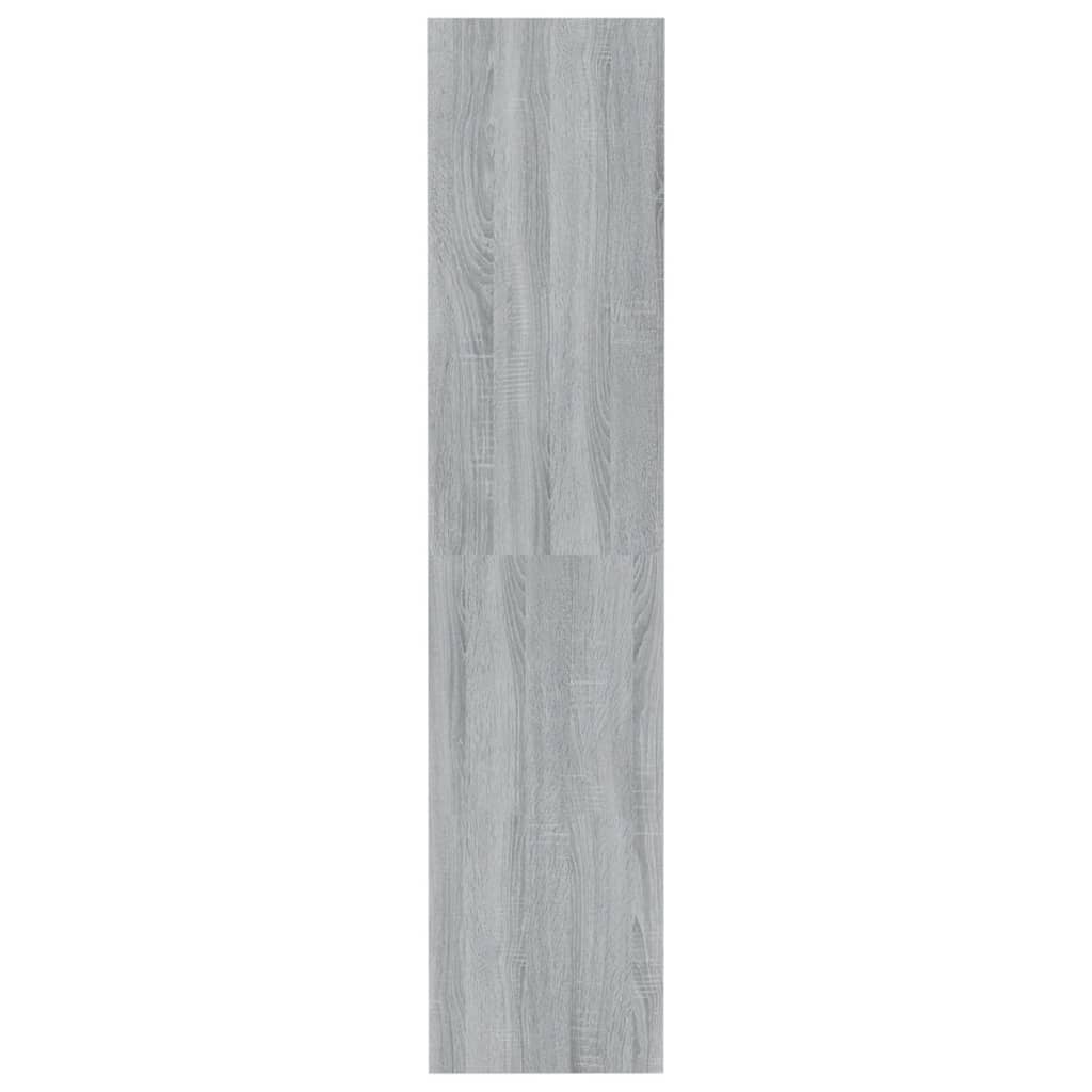 Βιβλιοθήκη/Διαχωρ. Χώρου Γκρι Sonoma 80x30x135 εκ Επεξεργ. Ξύλο